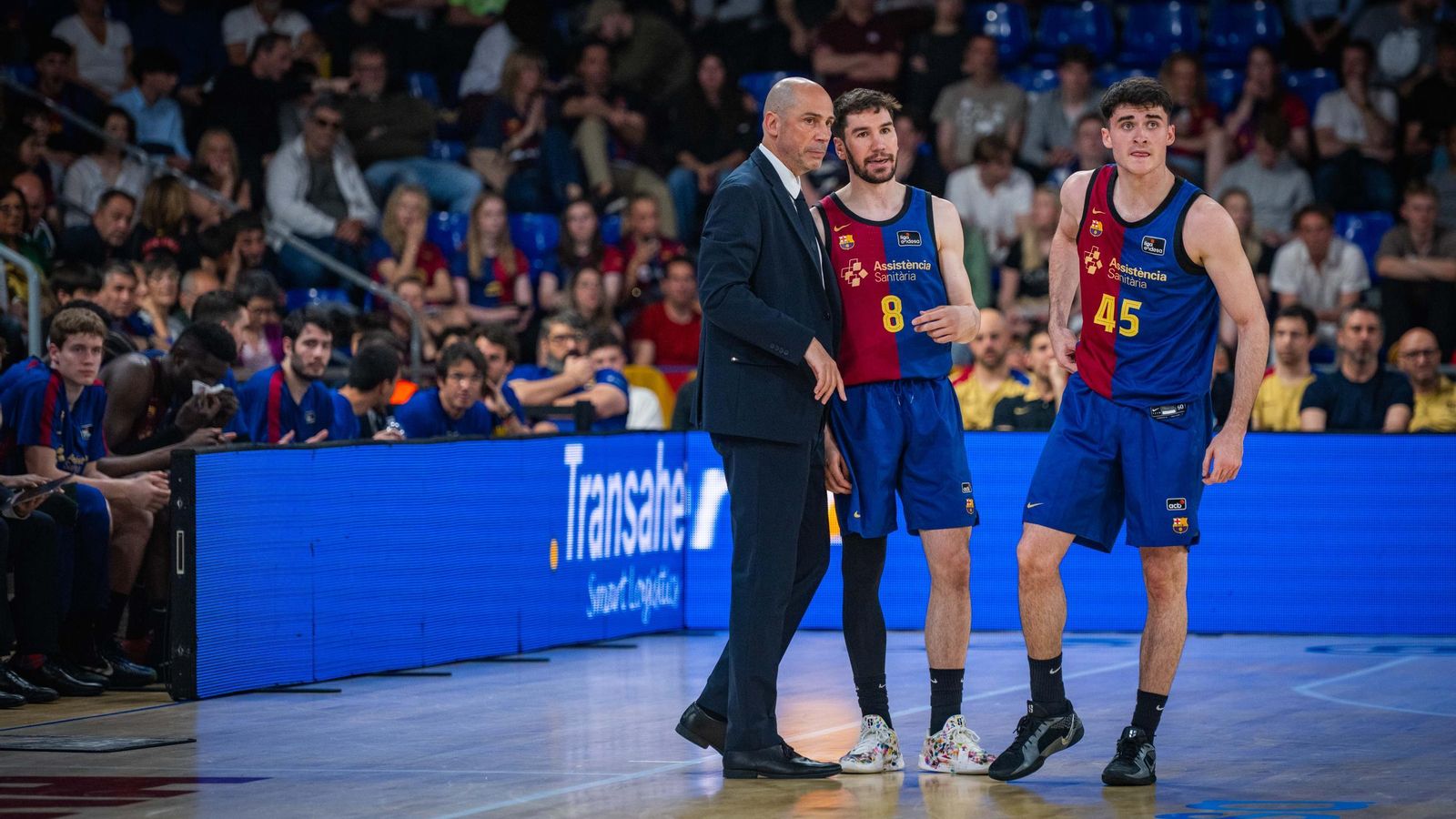 El Barcelona-Unicaja, en fotos
