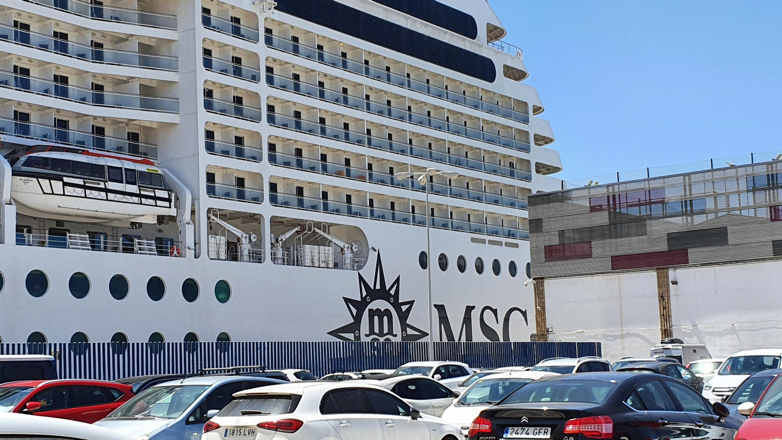 Imágenes del acto de inauguración de la nueva ruta del MSC Orchestra con parada en Cádiz