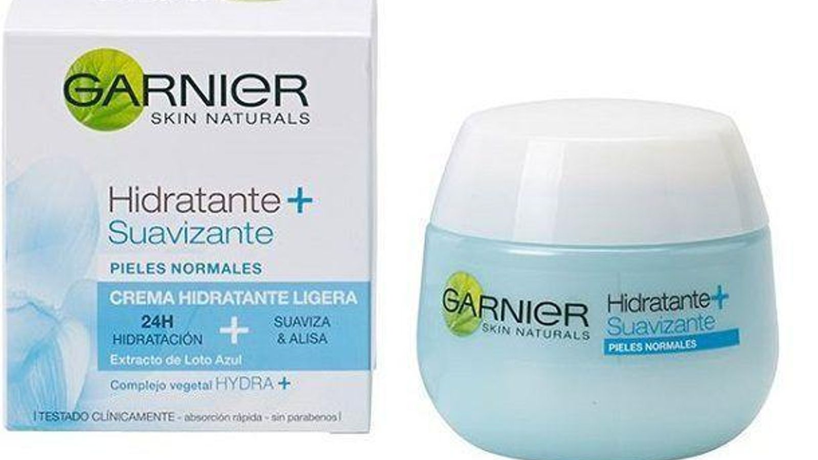 Crema hidratante de Garnier. Crema hidratante de Garnier.