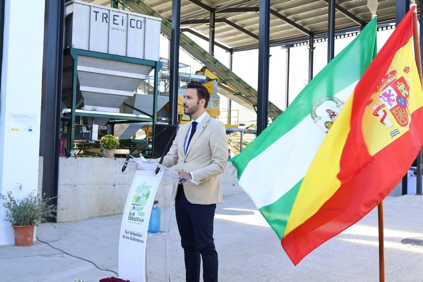 Inauguración de la Cooperativa Olivarera San Sebastián