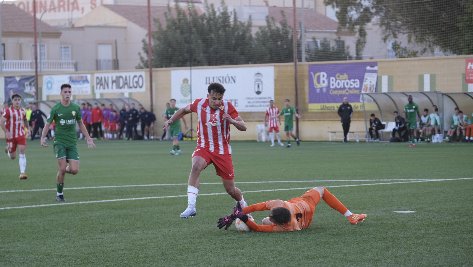 Imágenes del partido U.D. Almería-Elche C.F. de la Copa del Rey Juvenil