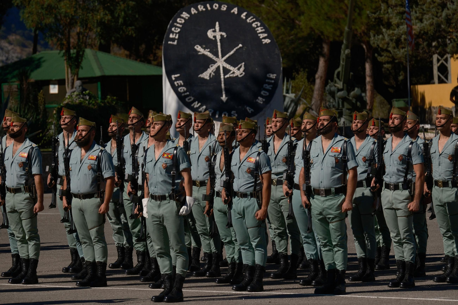 Celebración del 75 aniversario del Tercio Alejandro Farnesio 4º de la Legión, en imágenes.
