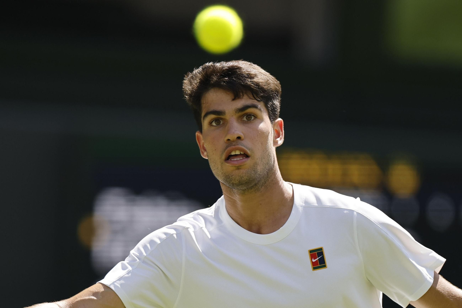Las imágenes del debut de Alcaraz en Wimbledon y del resto de la jornada