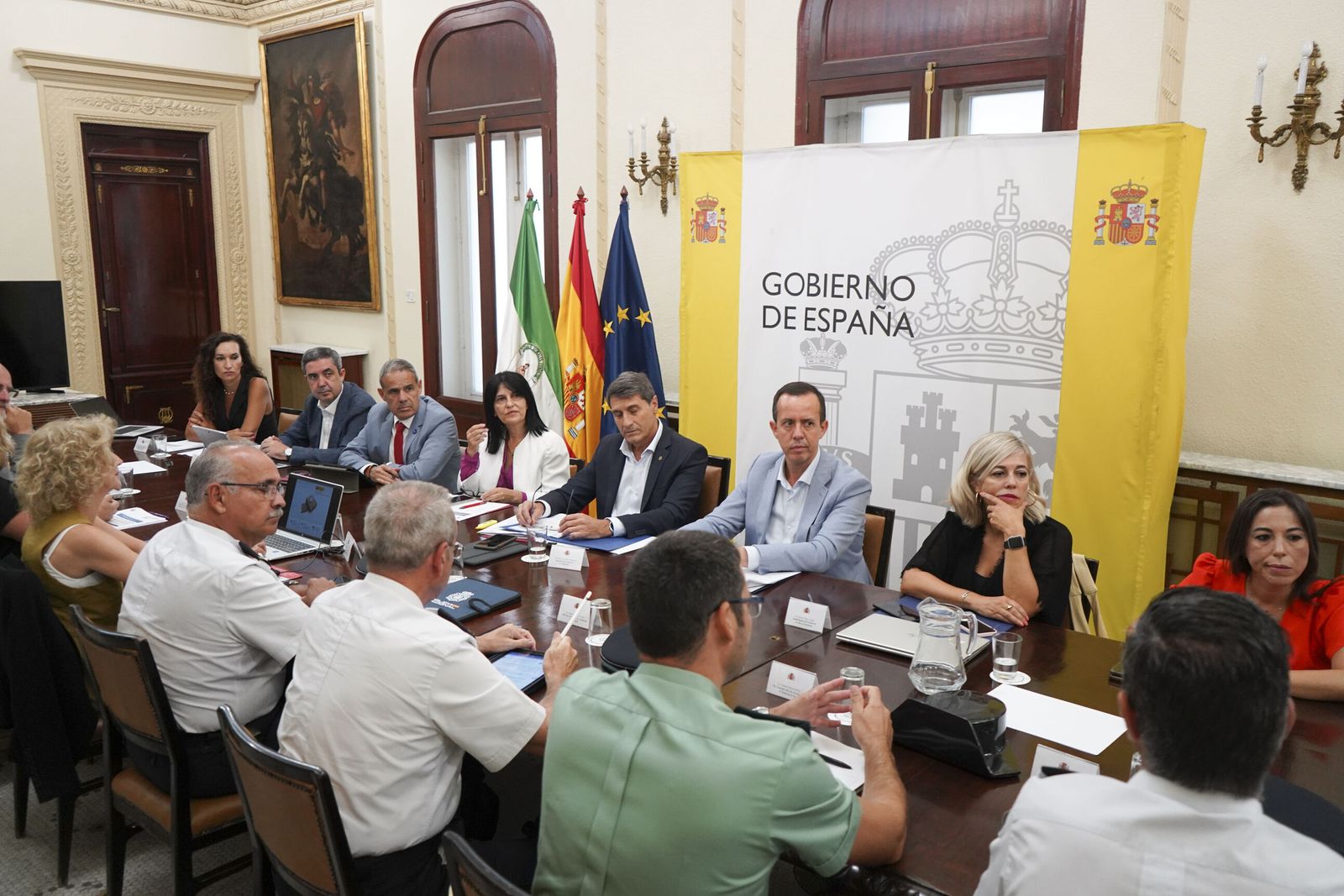 Reunión de seguimiento contra la violencia de género llevada a cabo en Granada