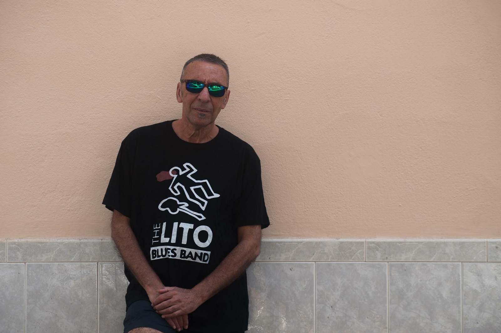 José Fernández ‘Lito’ (Málaga, 1953), antes de la entrevista.