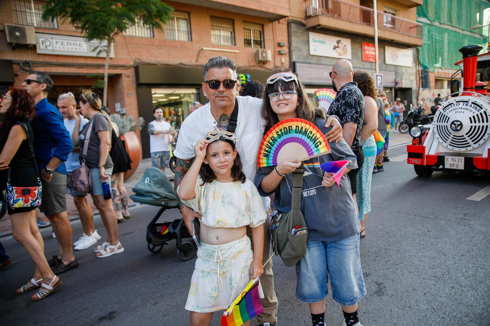 Las imágenes del Orgullo LGTBI en Almería