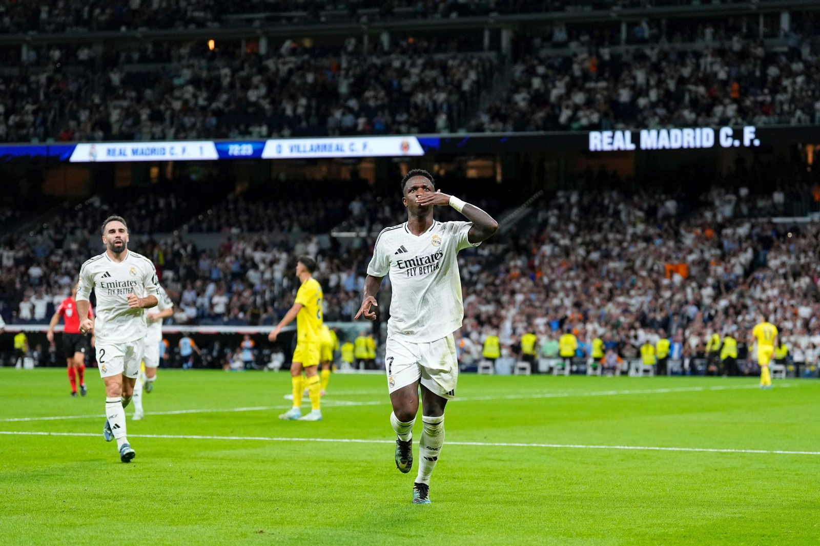 Las mejores imágenes del Real Madrid - Villarreal