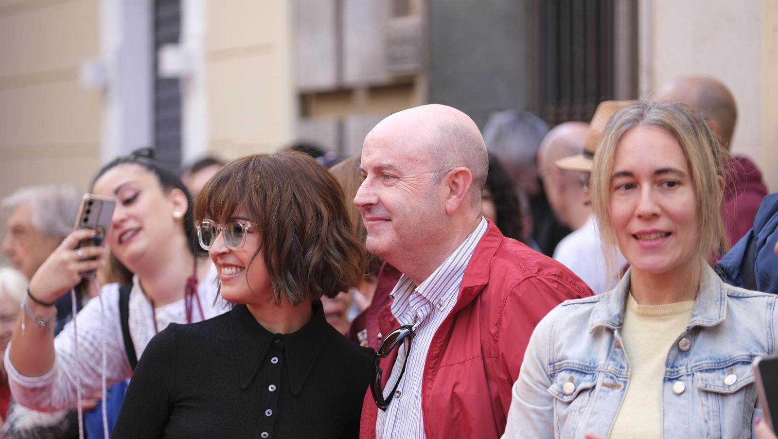 Verónica Sánchez, una estrella de FICAL en el Paseo de la Fama de Almería, en imágenes