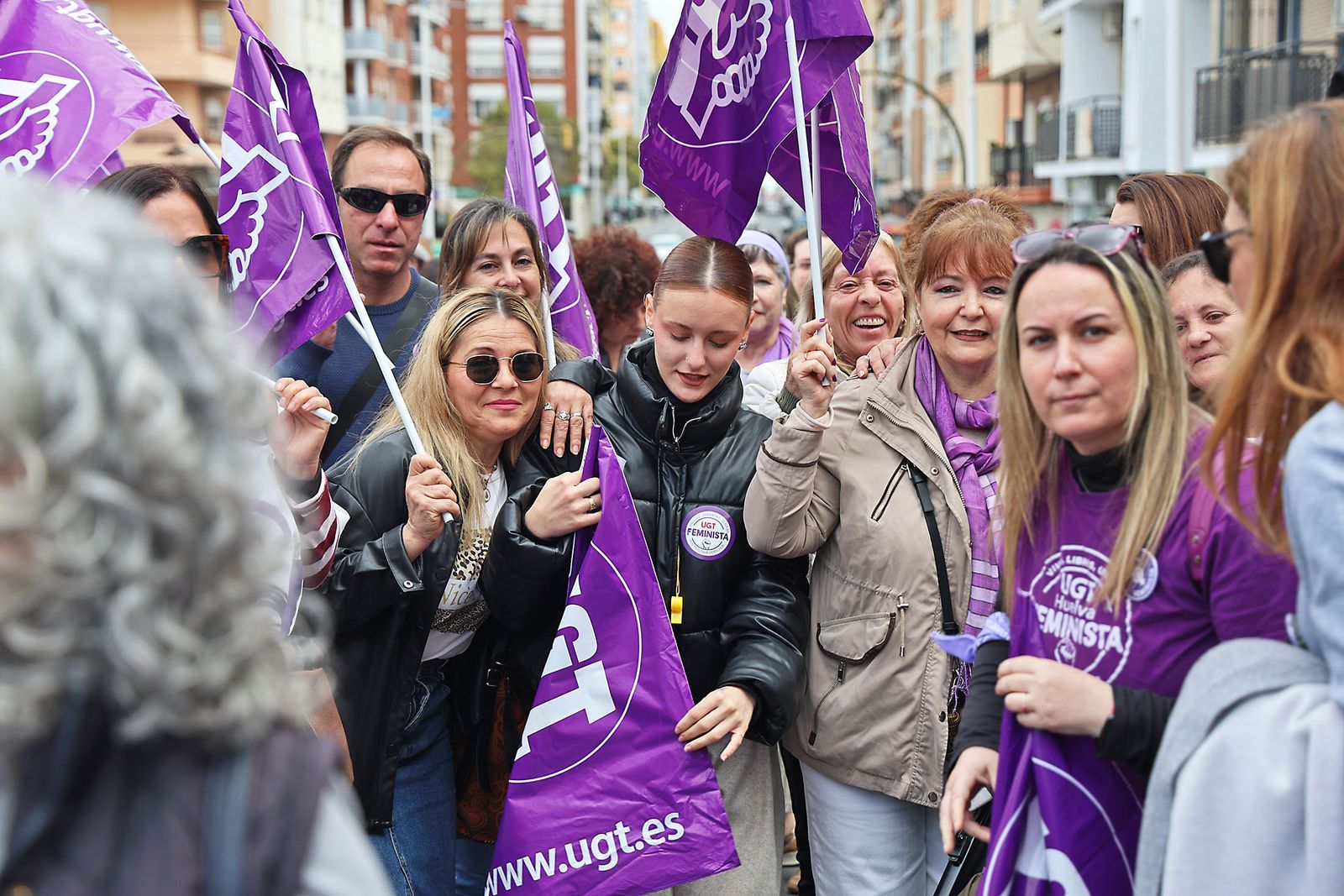 8M: Las fotografías de la manifestación del Día de la Mujer