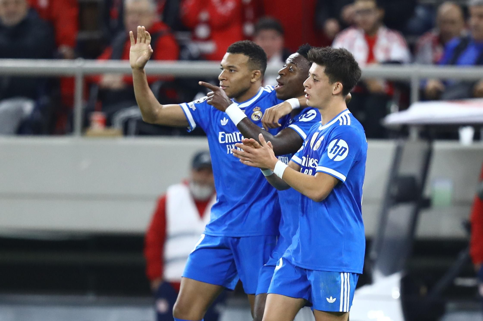 Las imágenes del Olympiacos-Real Madrid