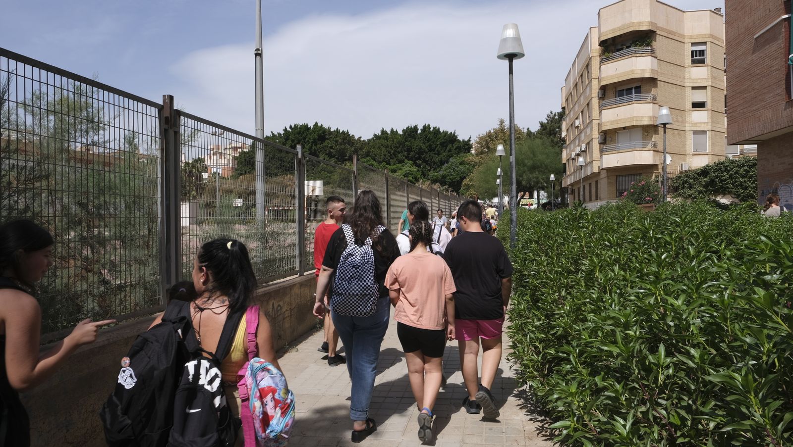 Imágenes del primer día de curso escolar en Almería