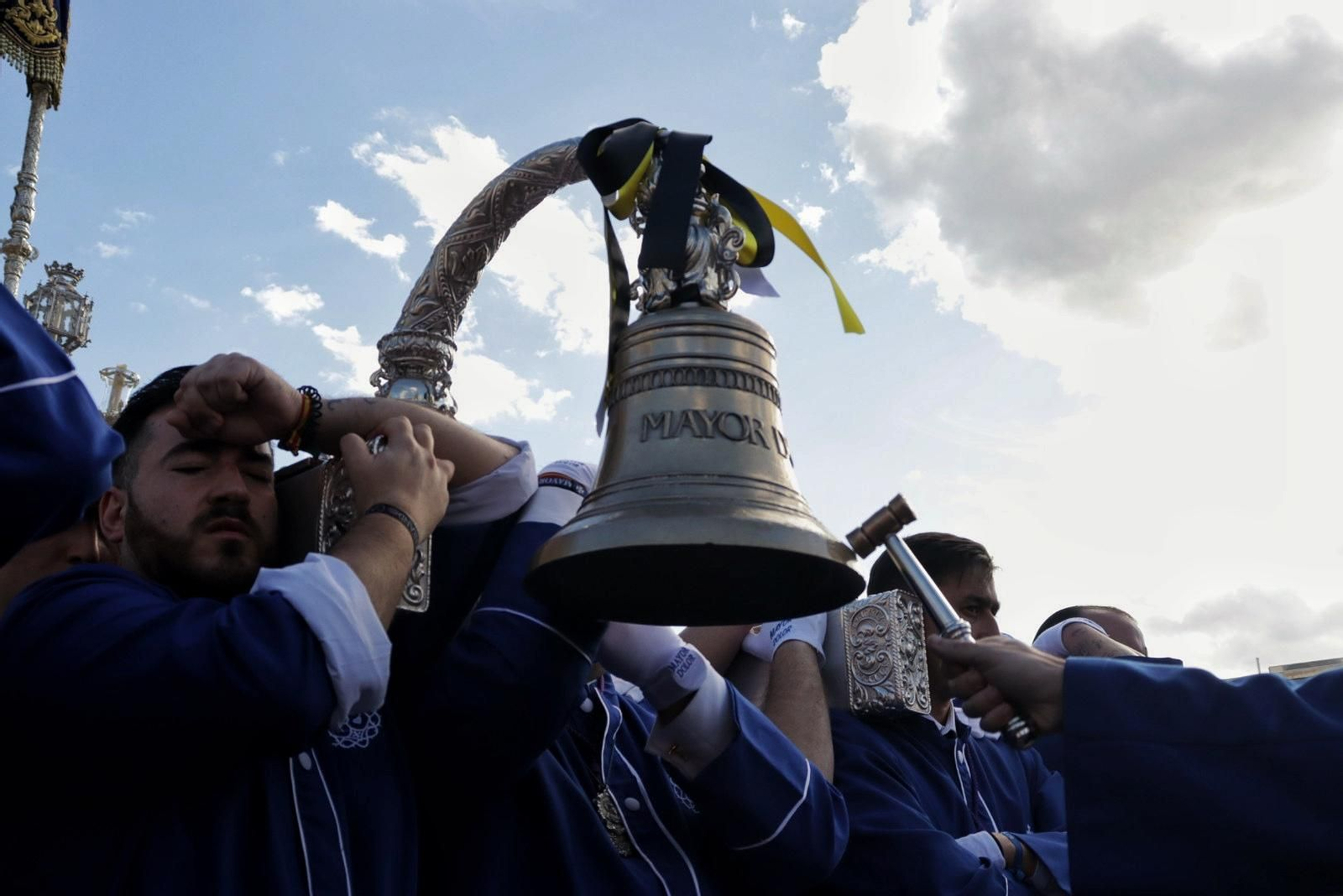 Las imágenes de Fusionadas en el Miércoles Santo en Málaga
