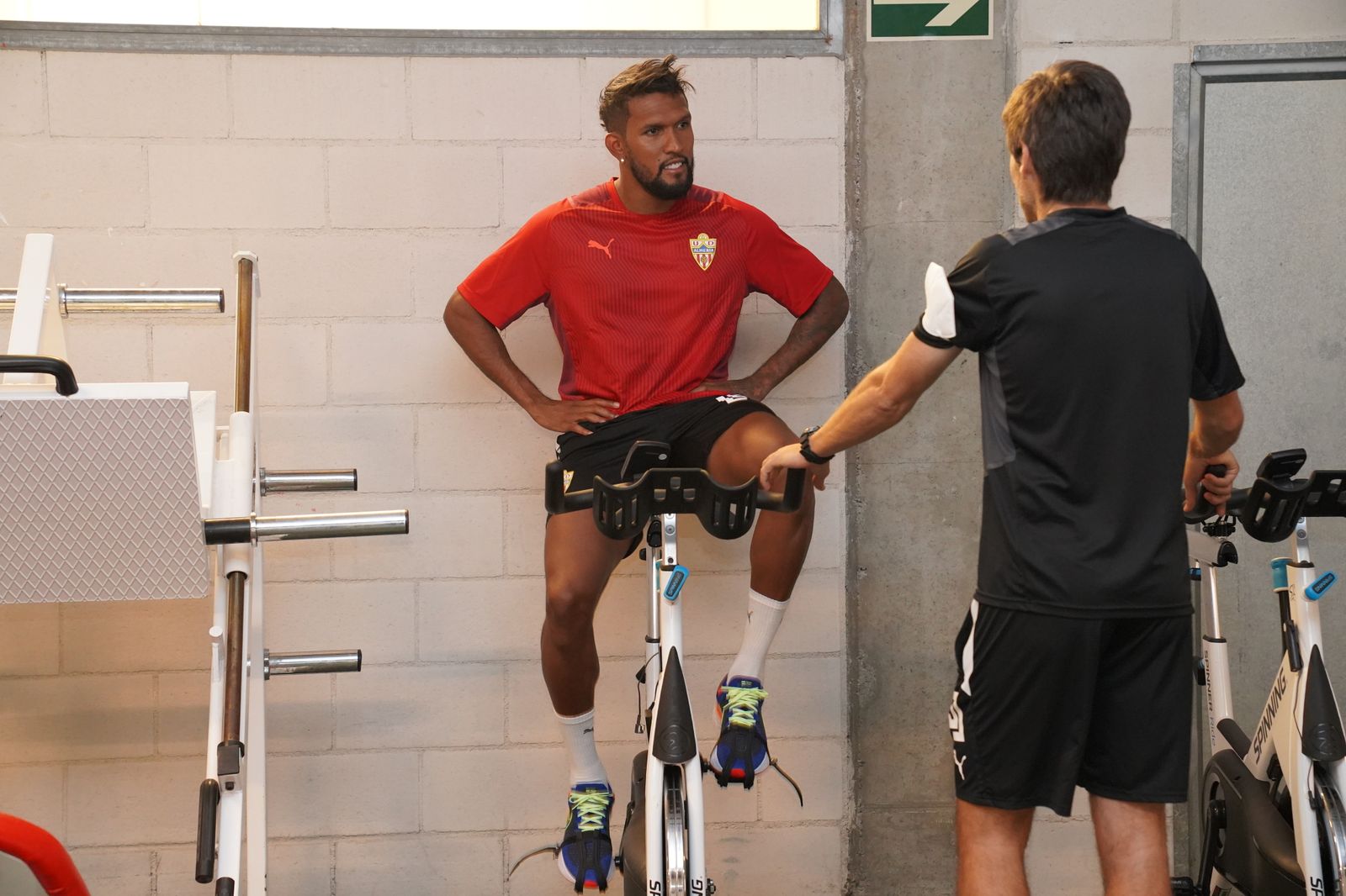 Fotogalería del entrenamiento de la UDA, jueves 2 de septiembre