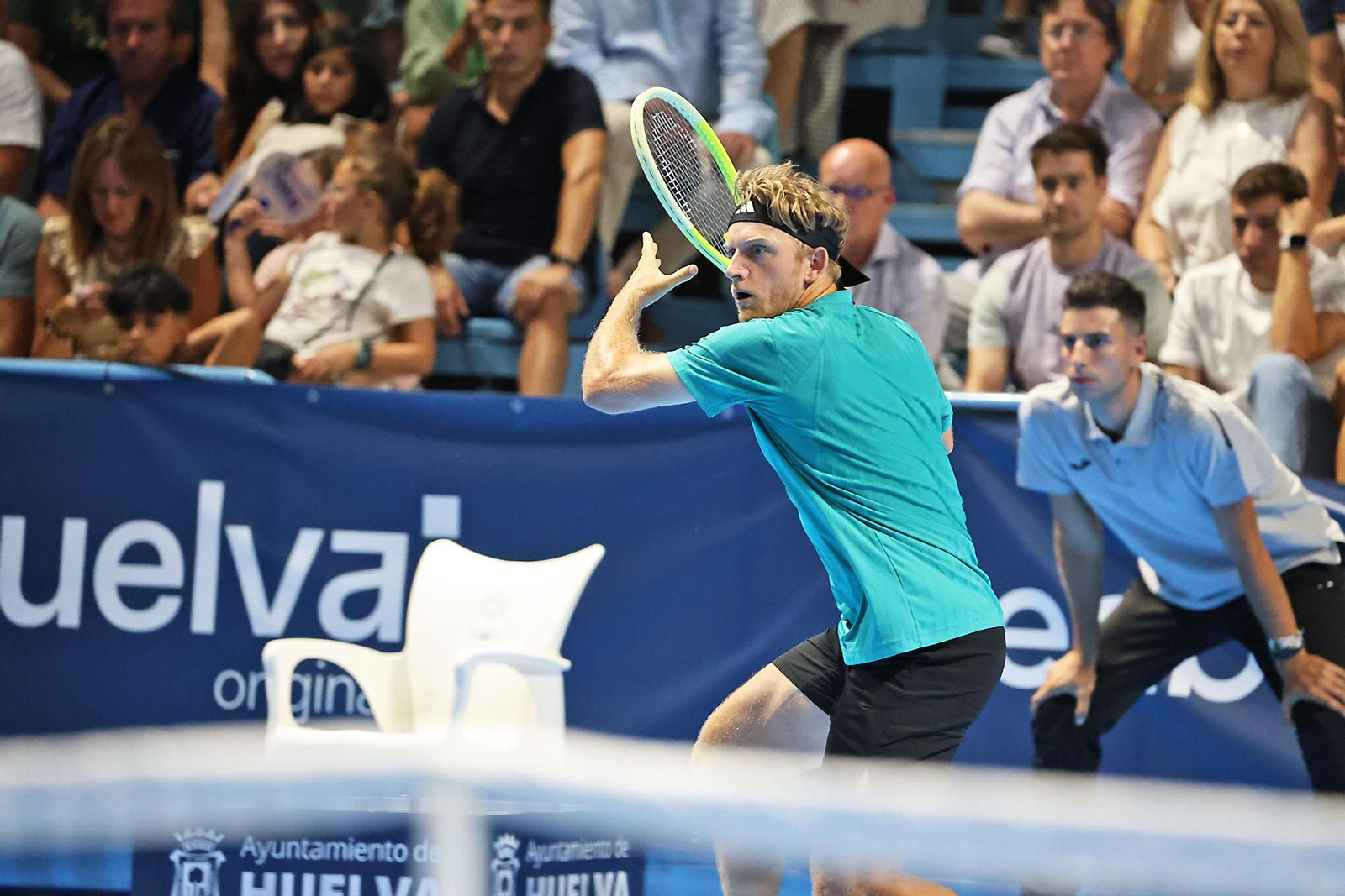 Imágenes de la final masculina de la Copa del Rey de tenis entre Daniil Medvedev y Alejandro Davidovich