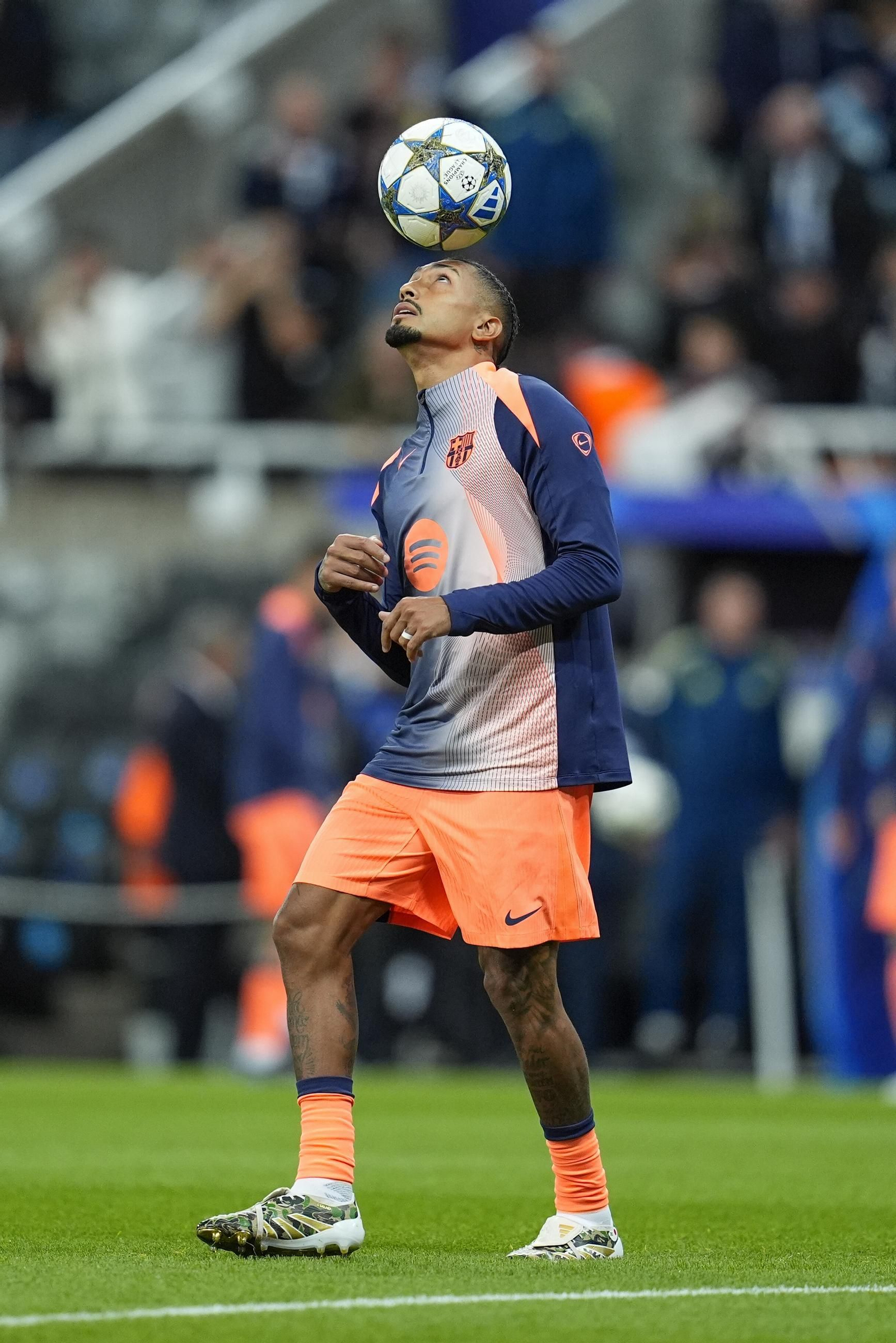 Las fotos del Newcastle-Barcelona