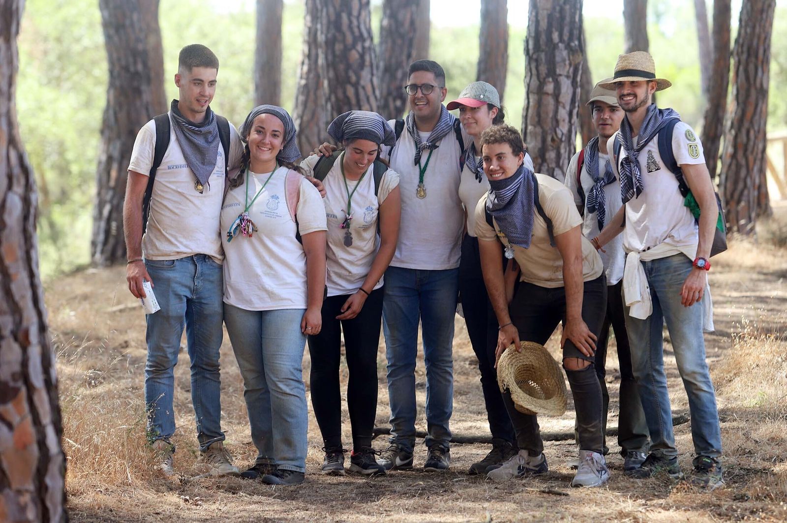 Todos los peregrinos de la Hermandad de Huelva, en imágenes