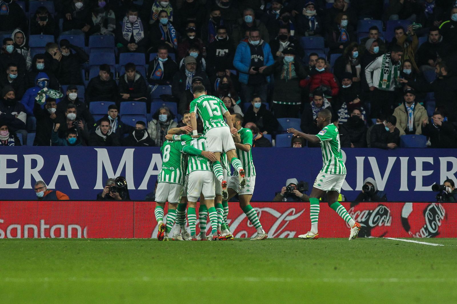 Las imágenes del Espanyol-Betis