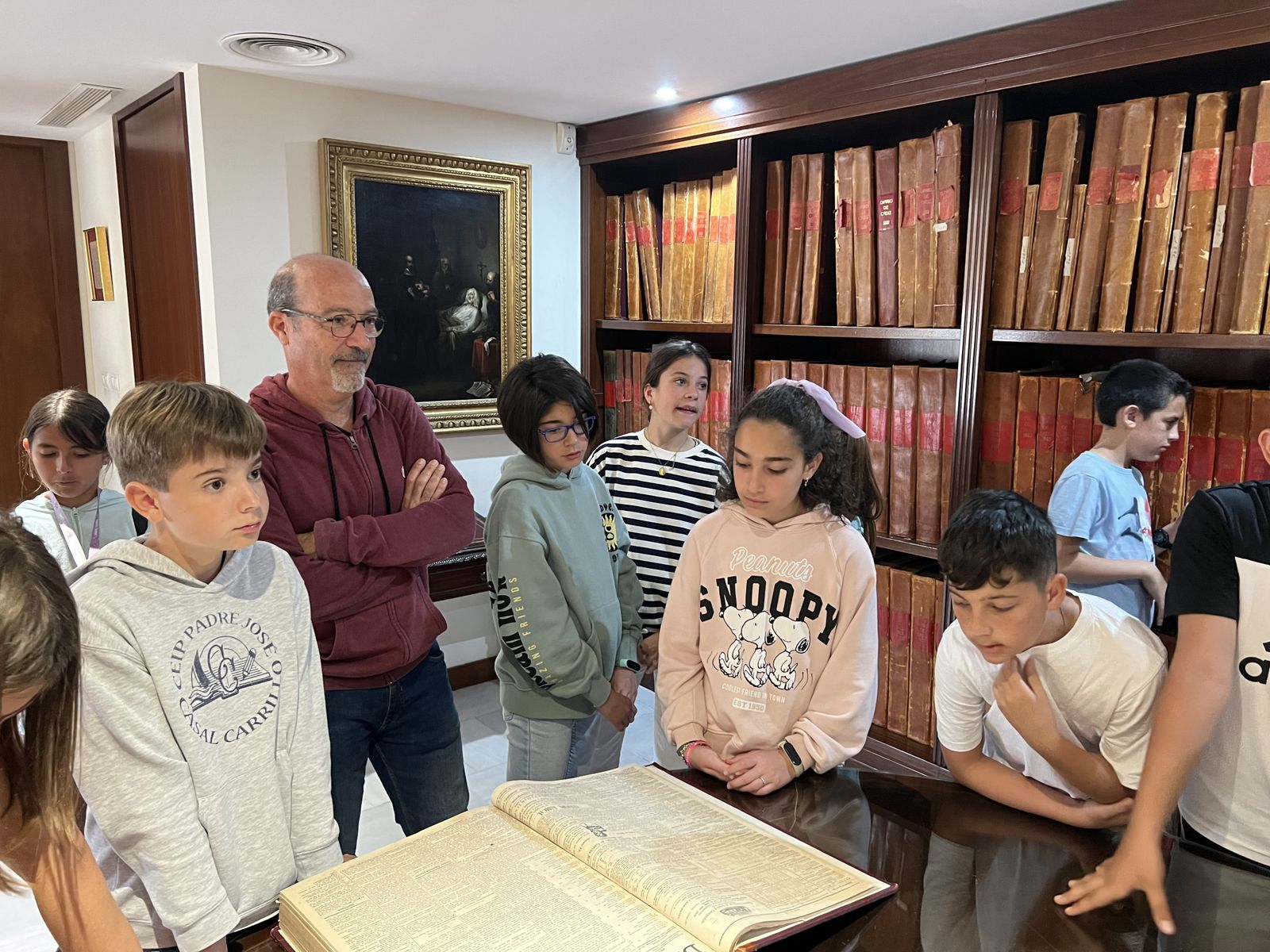 El CEIP Padre José Casal Carrillo de San Fernando visita Diario de Cádiz