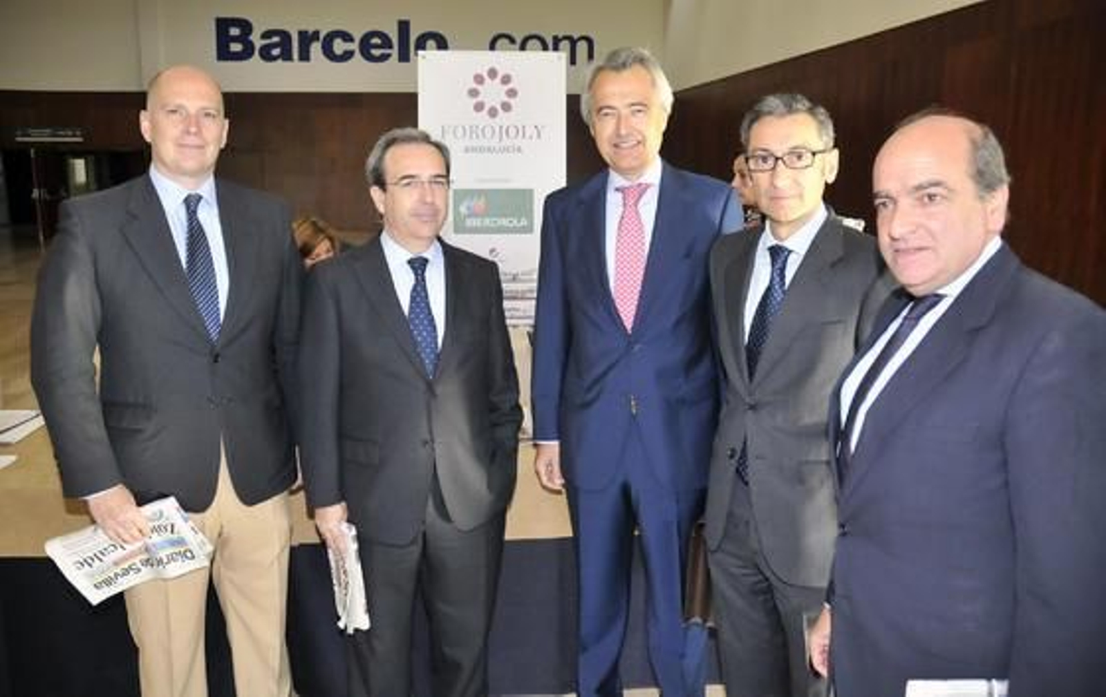 Manuel Sillero, Juan Carlos Fernández, Pablo Gutiérrez  Alviz, Gabriel Rojas y Luís Miguel Martín Rubio.

Foto: Juan Carlos Vázquez