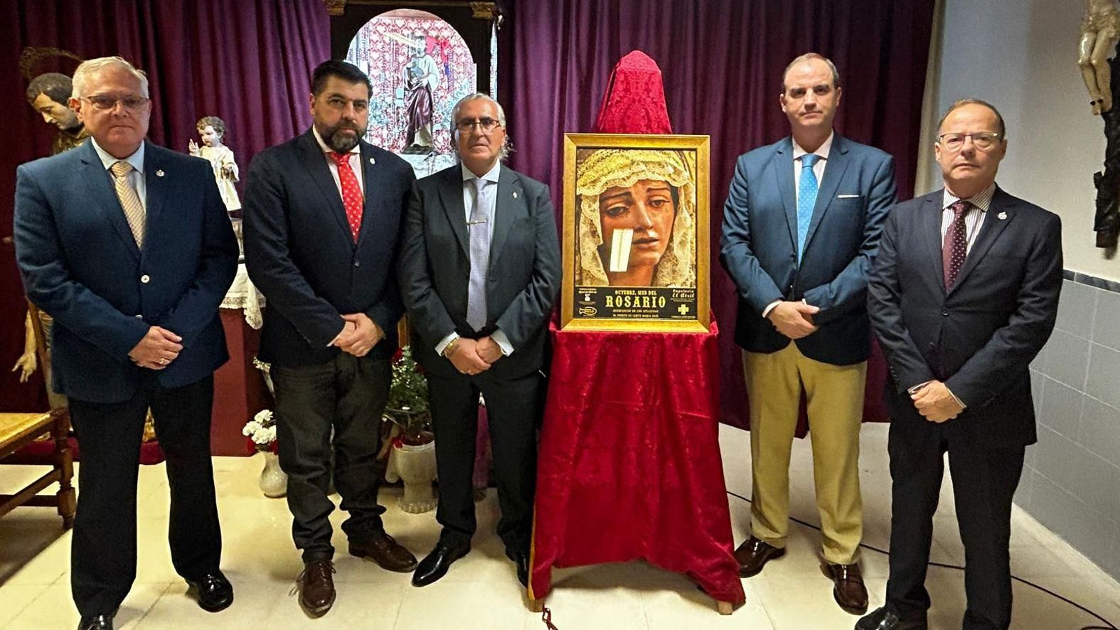 Un momento de la presentación del cartel, el pasado viernes.