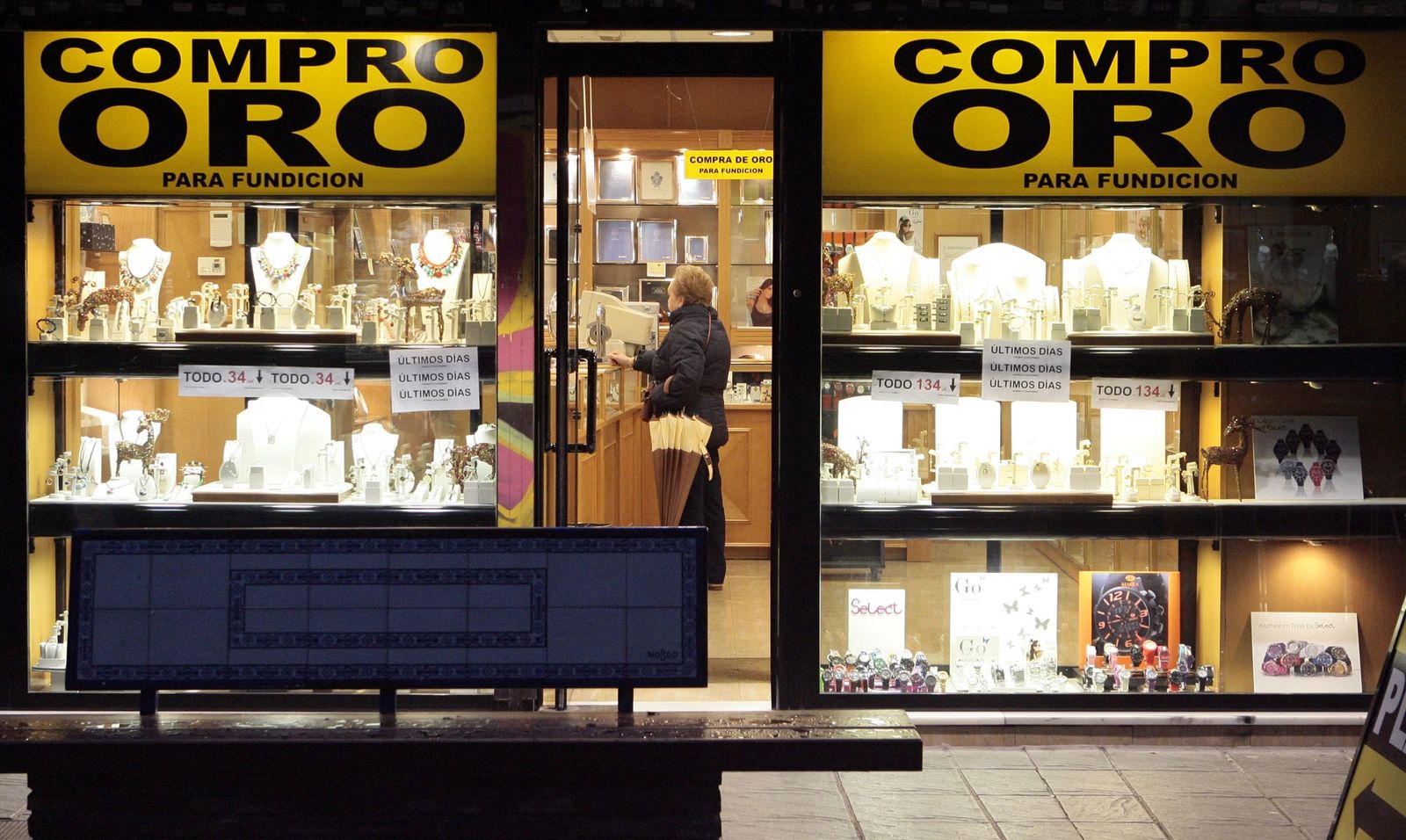 Una joyería dedicada a la compra de oro