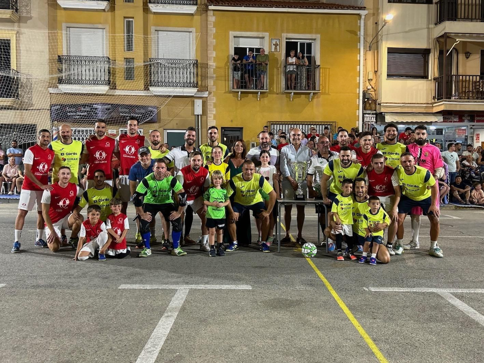 El torneo se disputa en la Plaza de San Francisco, en pleno barrio de La Loma