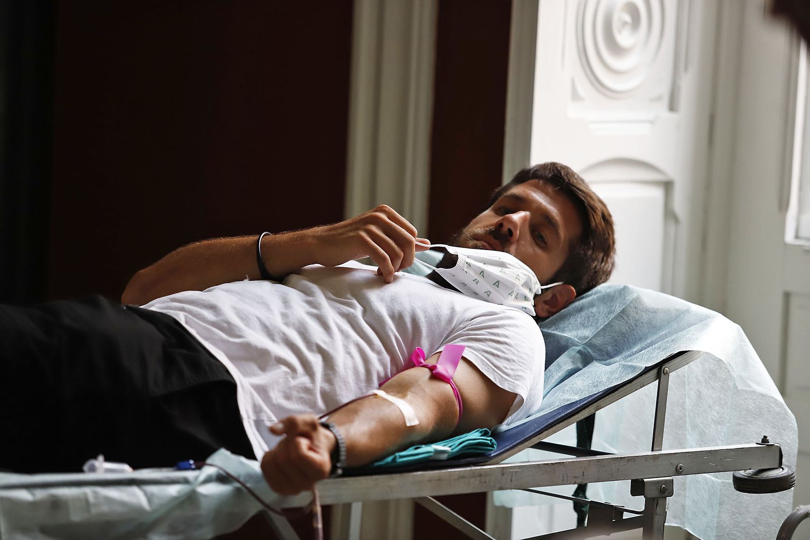 Imágenes de la Macrocolecta de sangre en la Casa Colón