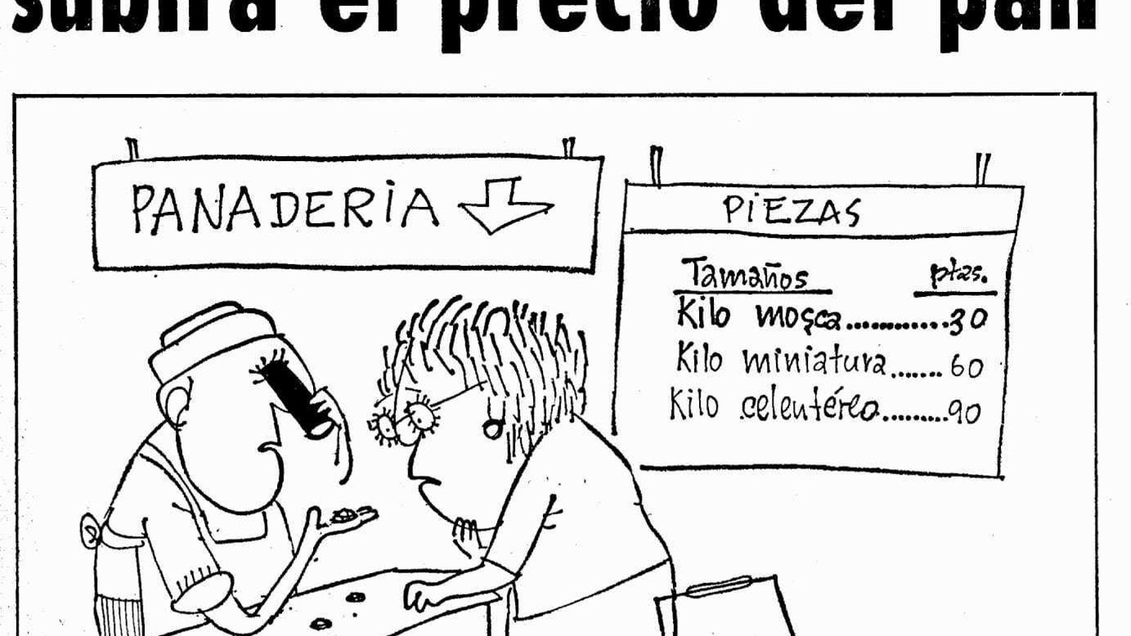 Viñeta de Martínmorales referente al precio del pan