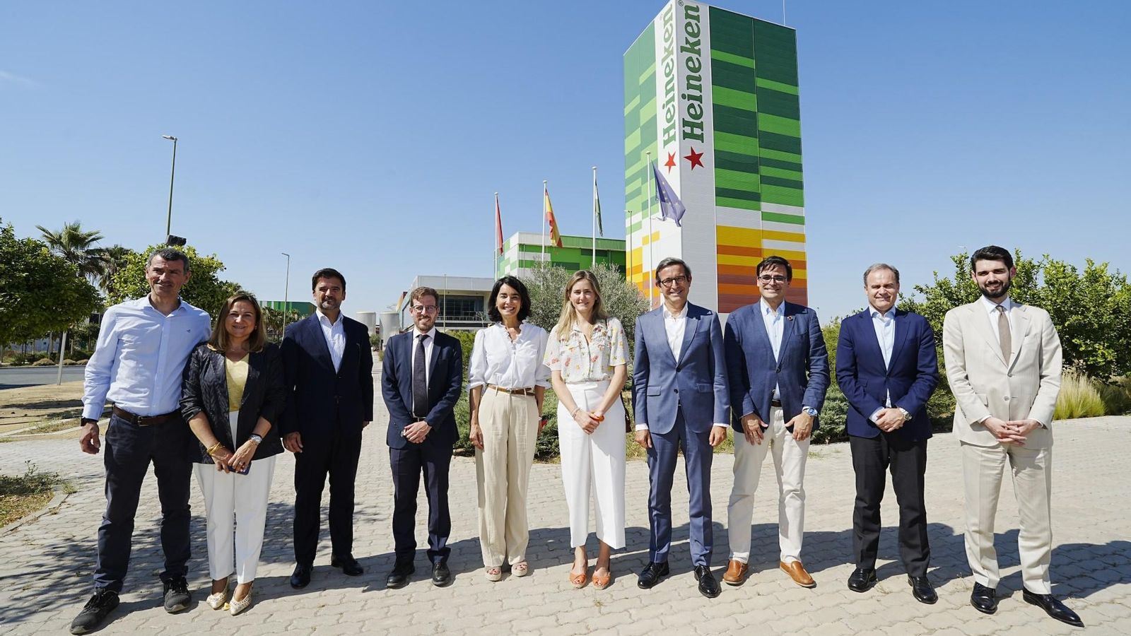 La secretaria de Estado para Energía visita la fábrica de Heineken en Sevilla