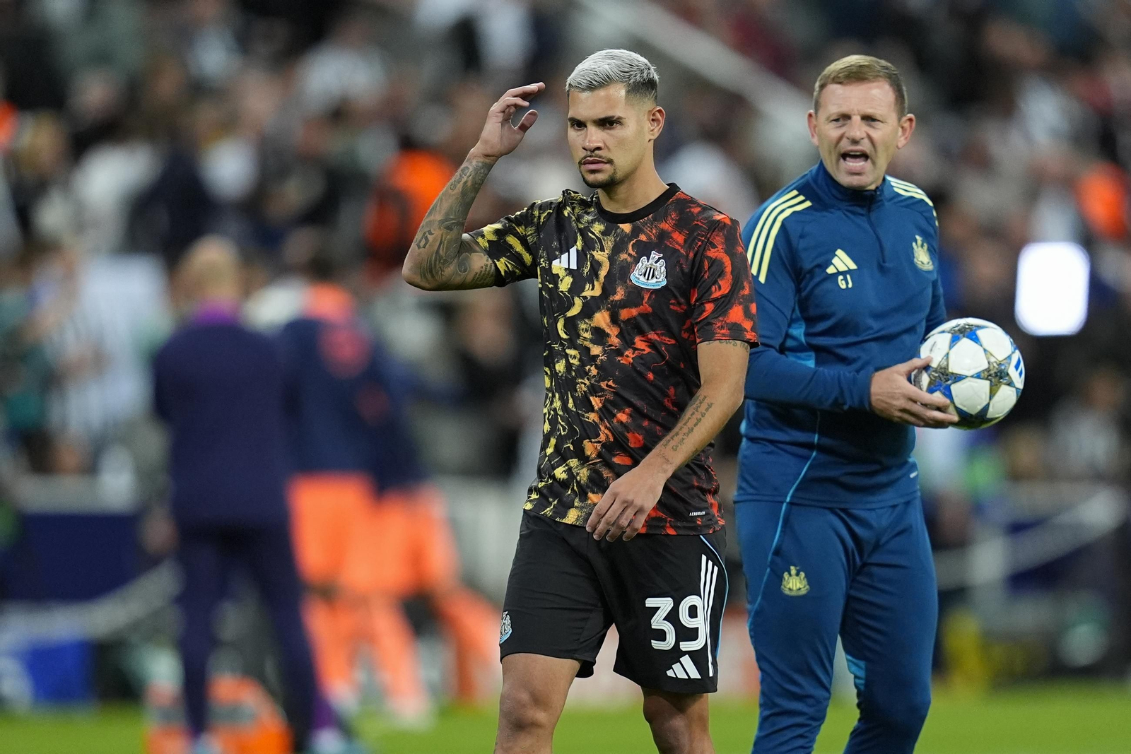 Las fotos del Newcastle-Barcelona