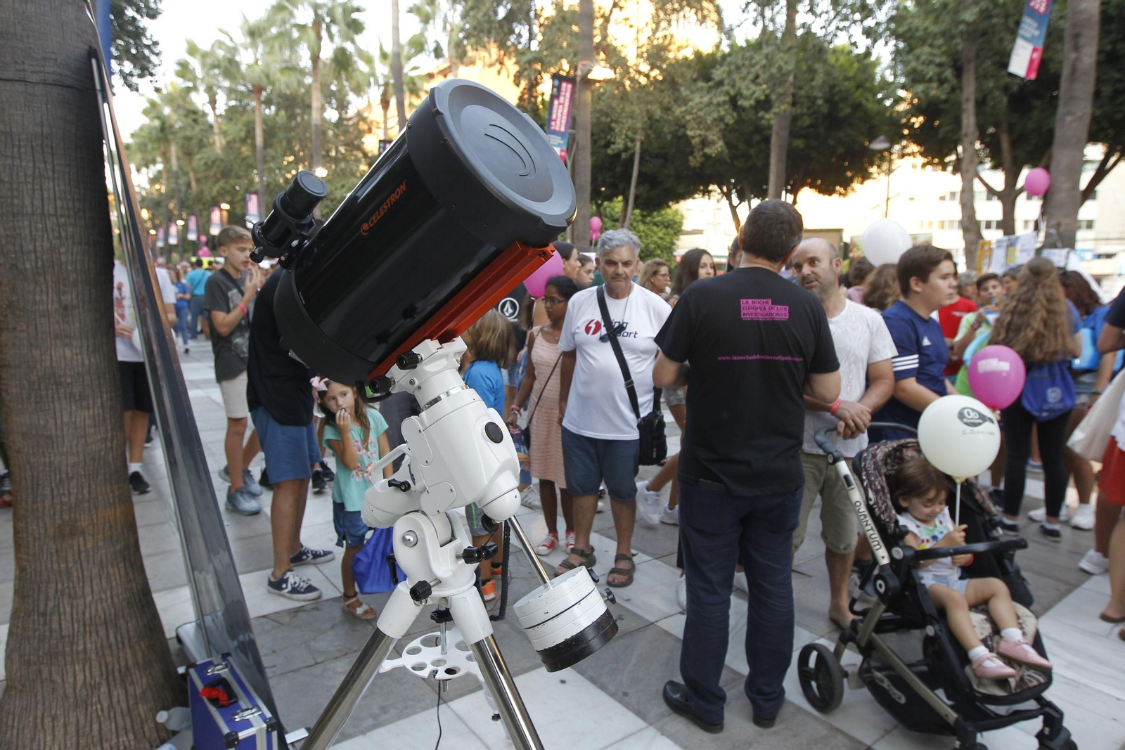 Fotogalería Noche Europea de los Investigadores. Universidad de Almería-UAL