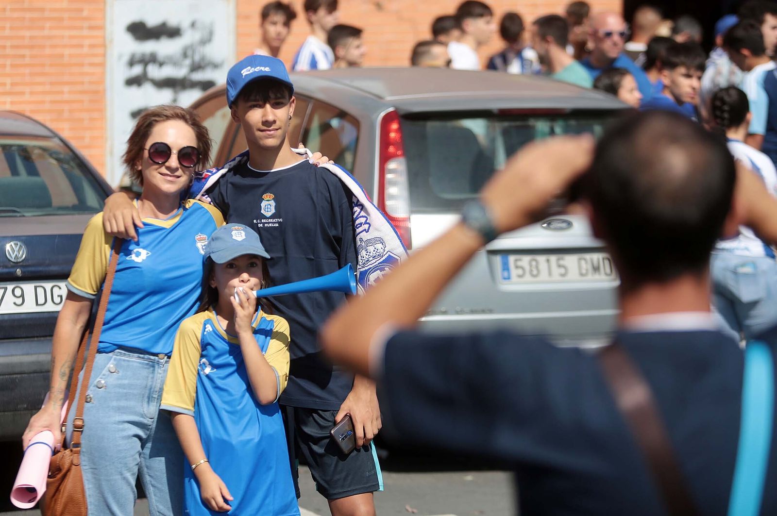 Imágenes del ascenso del Recreativo de Huelva contra el Cacereño