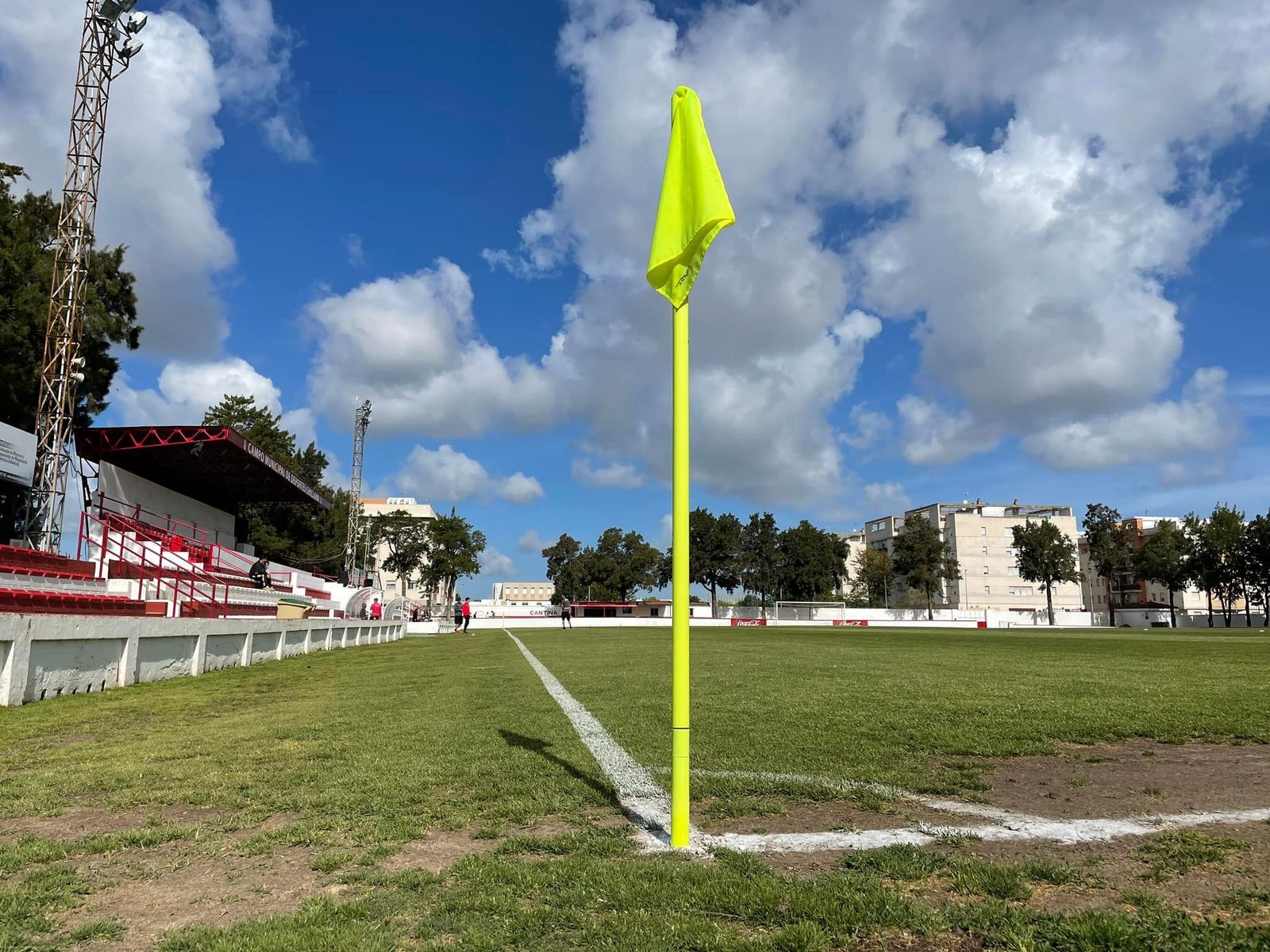 Imagen del Campo Municipal de Deportes, donde el Chiclana CF juega este domingo.
