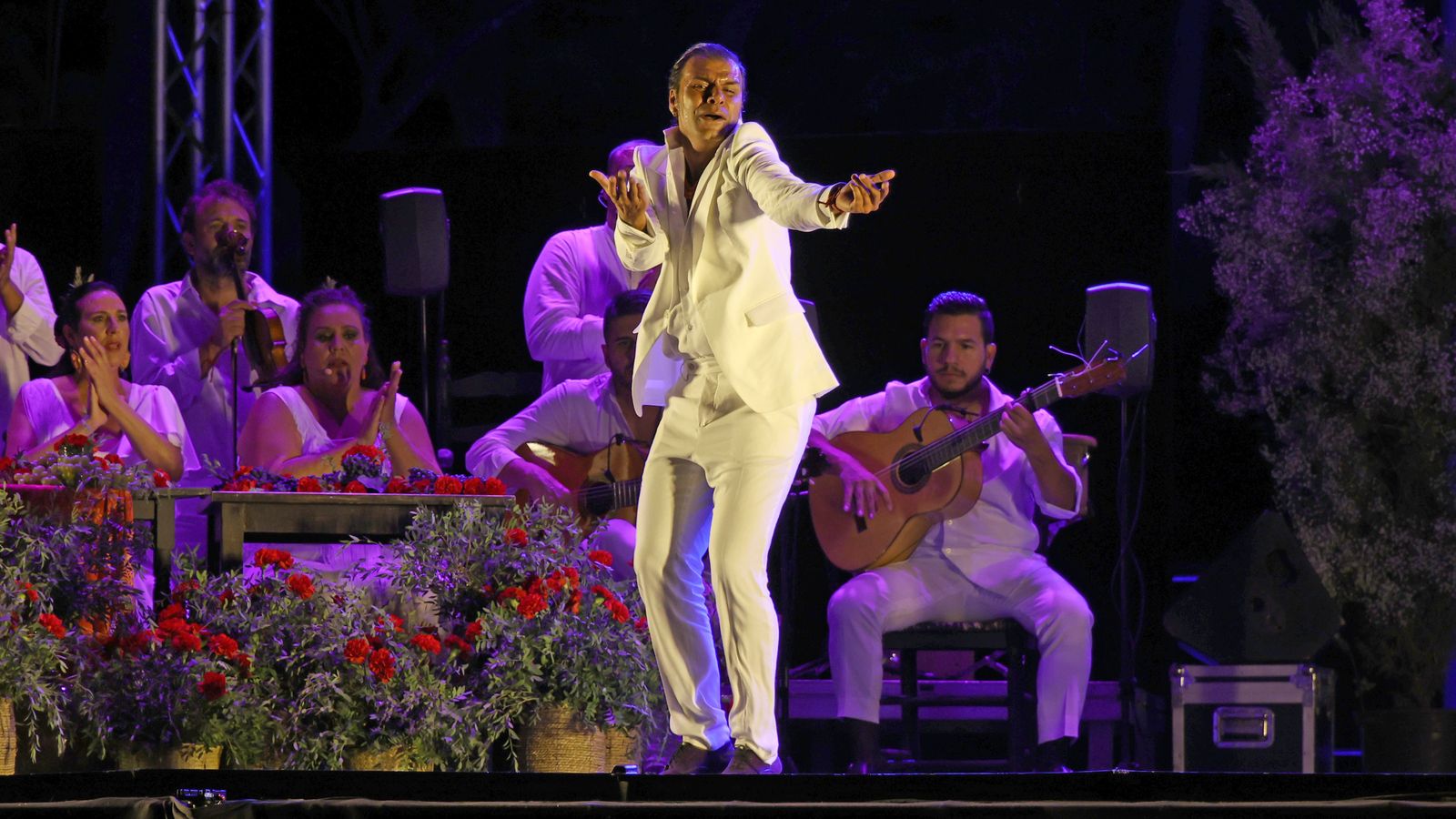 Fiesta de la Bulería Joven con Fernando Jiménez en 'Santiago, Alfa y Compás'