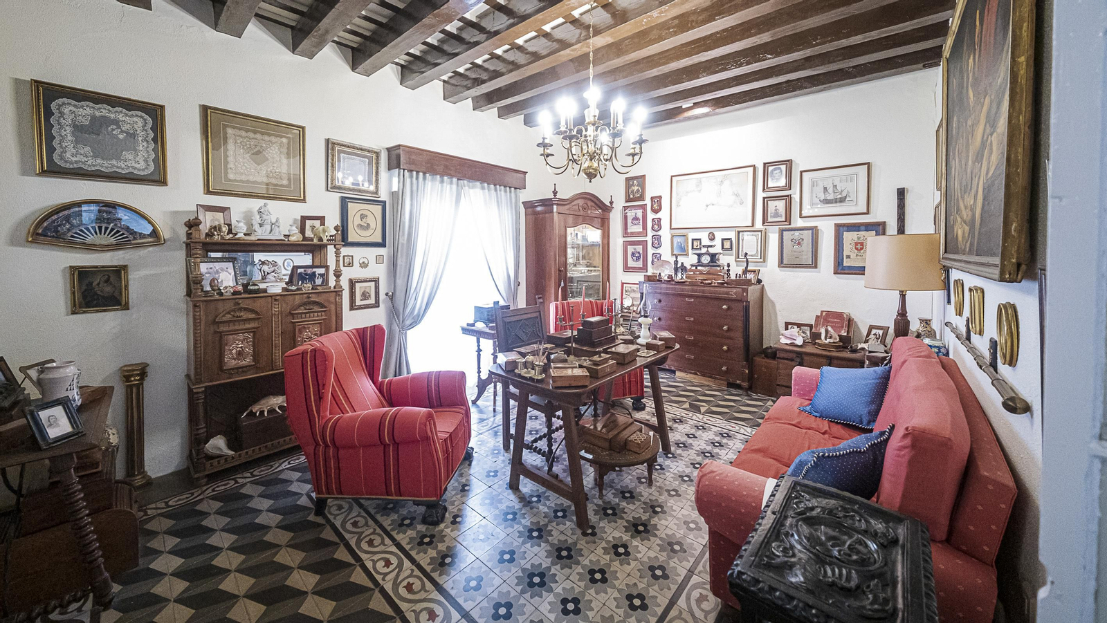 Interior de la casa en José del Toro