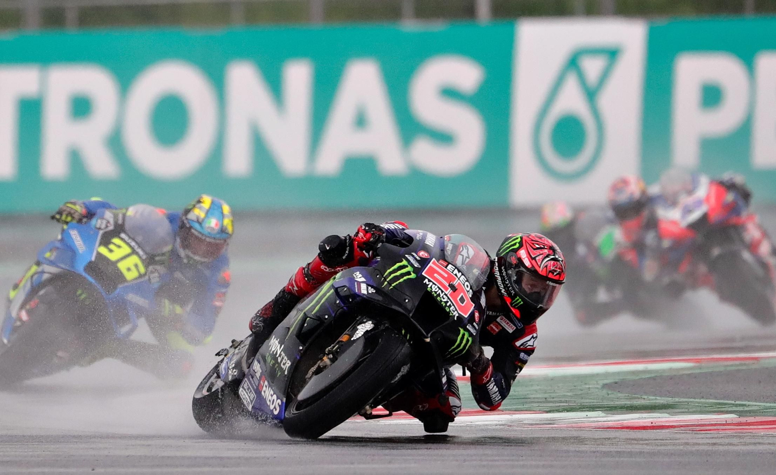 Fabio Quartararo, en el GP de Indonesia.