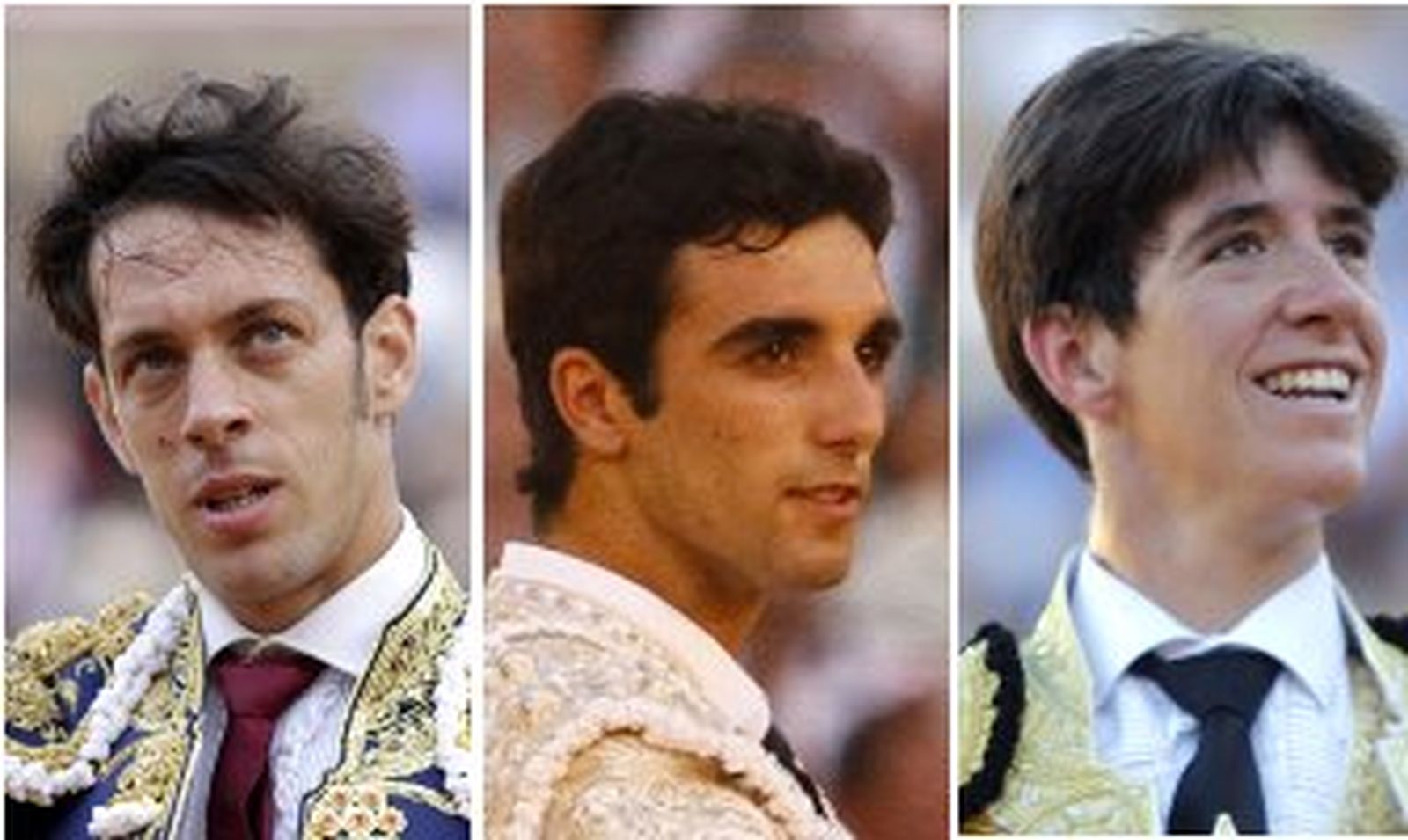 Antonio Nazaré, Delgado y Esaú Fernández, cartel del 12 de octubre en Sevilla