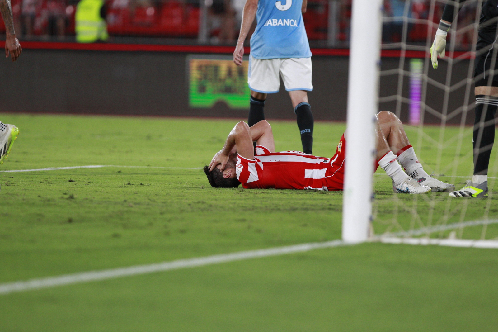Imágenes del partido U.D. Almería-Real Club Celta de Vigo