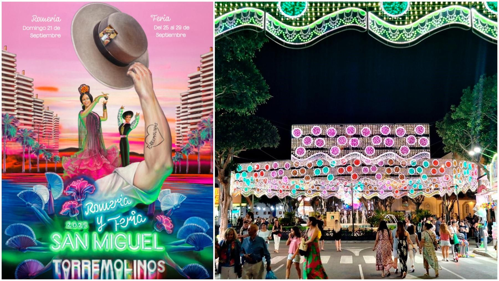 Cartel de la Feira de San Miguel de Torremolinos.
