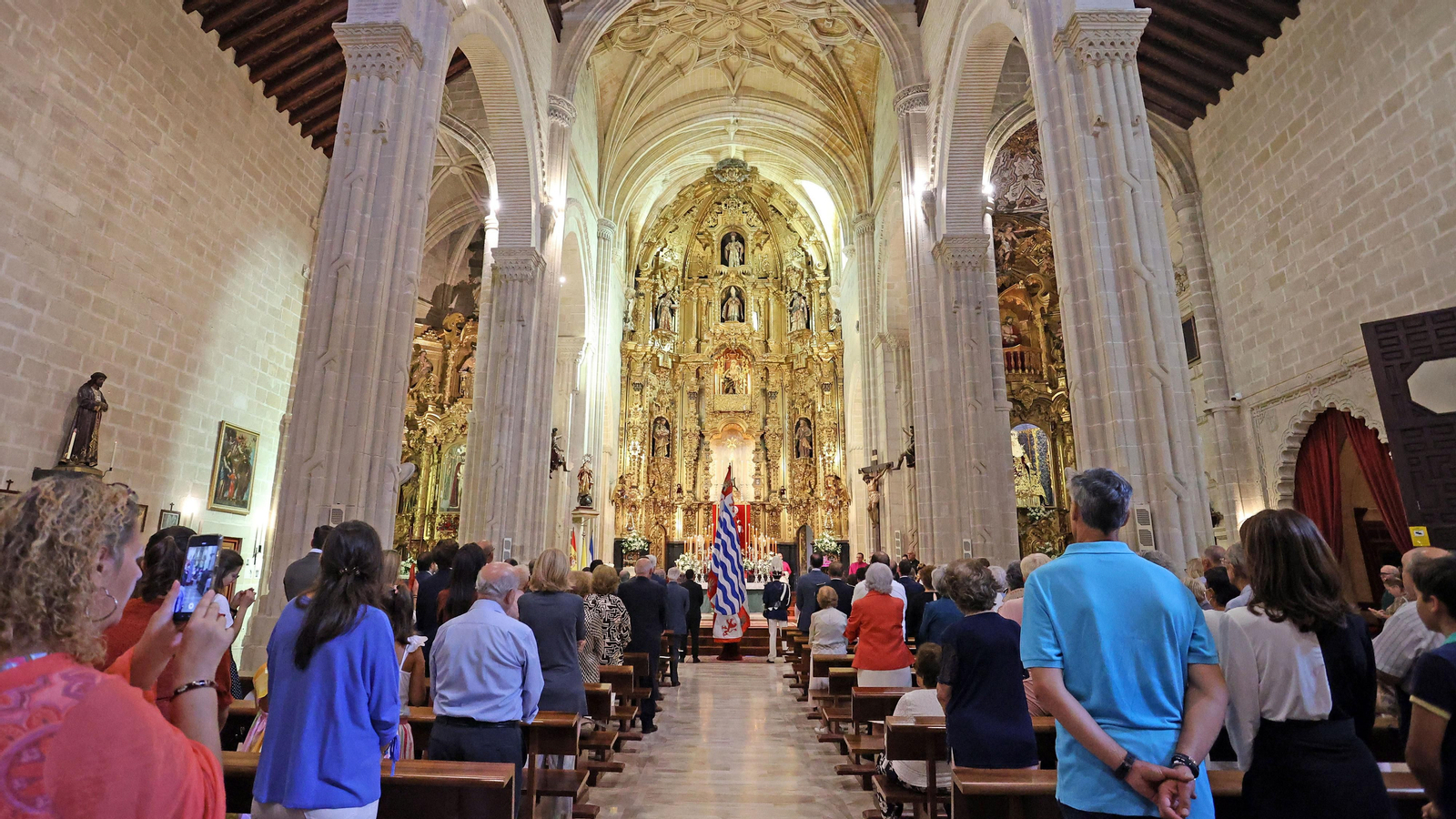 Traslado del Pendón en el día del patrón San Dionisio en Jerez