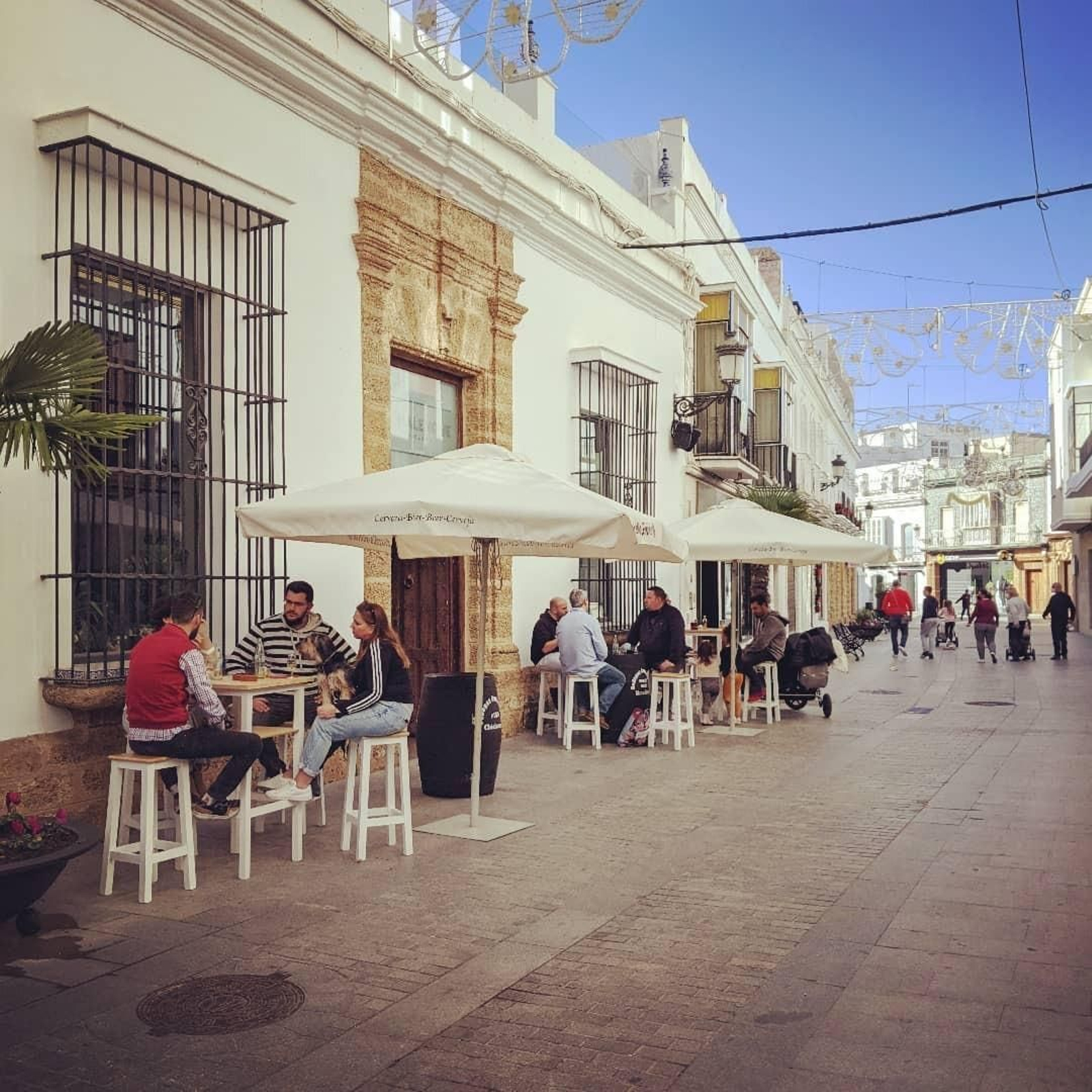 La terraza del Palenque, en una imagen de archivo.