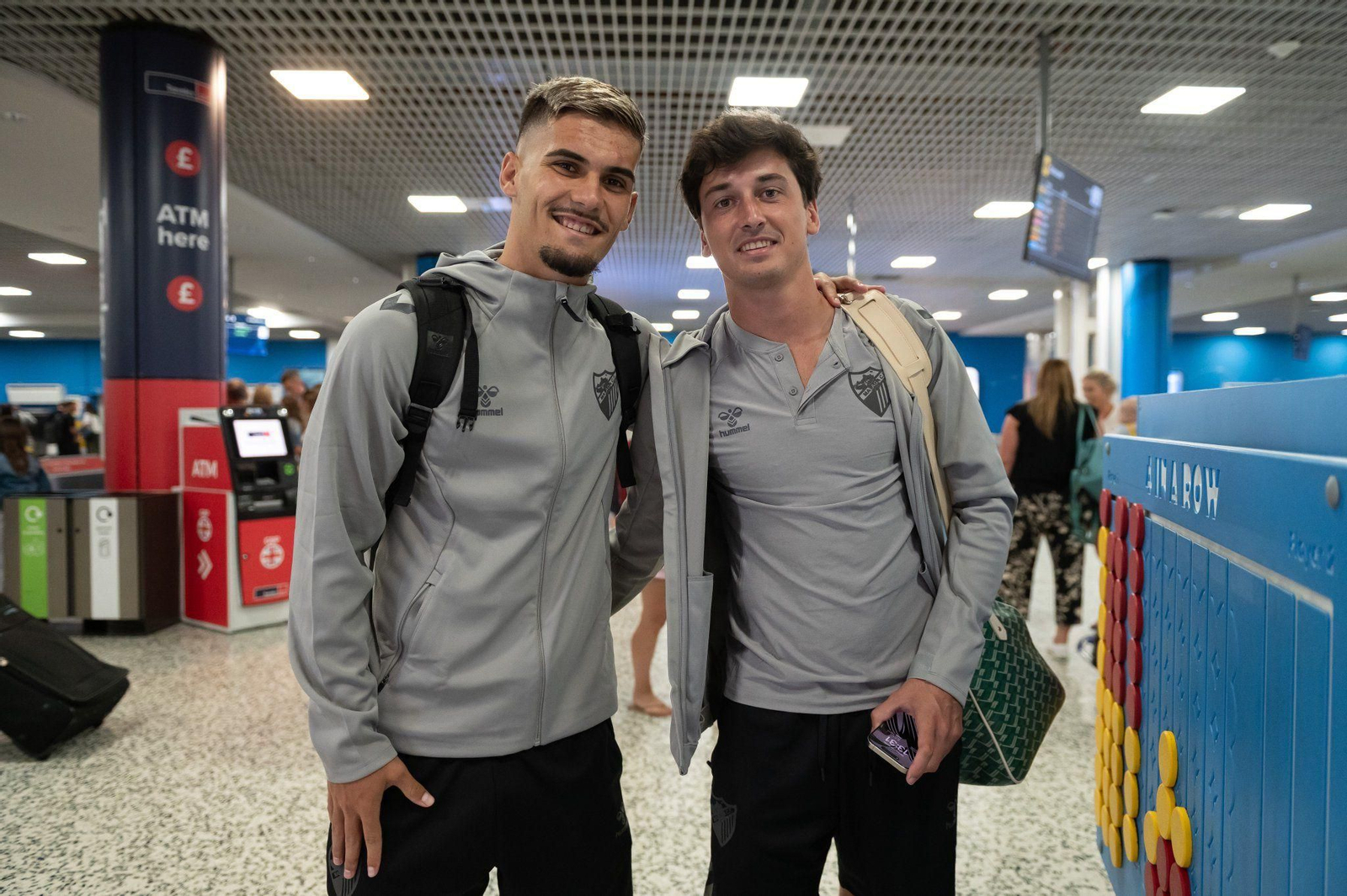 La llegada del Málaga a Oxford en un viaje diferente