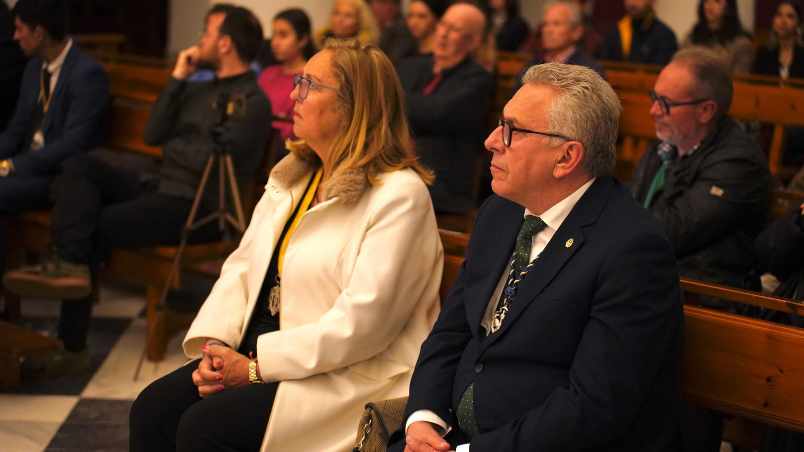 Fotos del recital de saetas de la Hermandad de la Palma y la Sociedad del Cante Grande en Algeciras