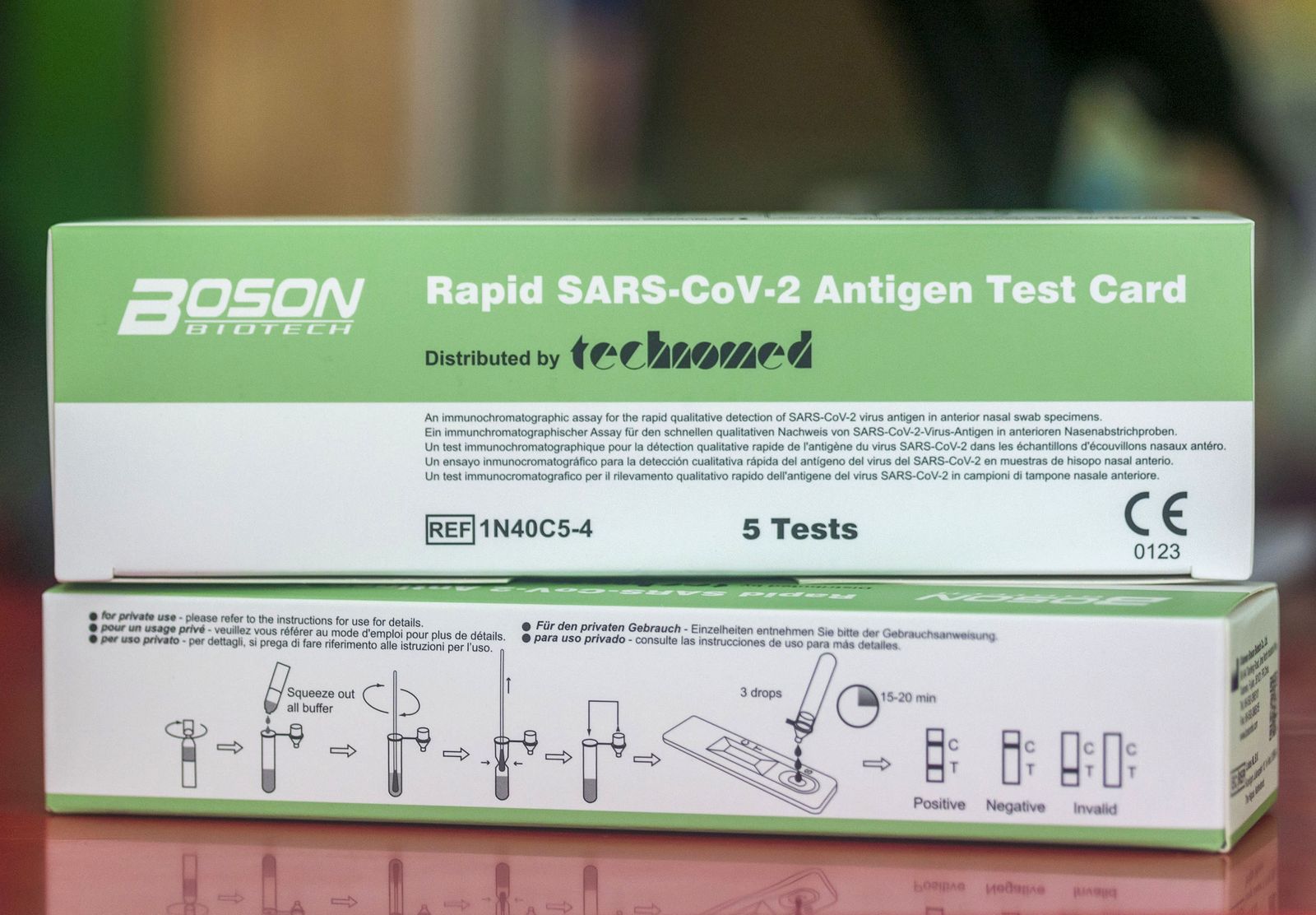 Test covid sin receta