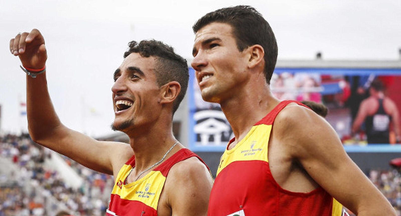 Ilias Fifa y Adel Mechaal dan el oro y la plata a España en 5.000