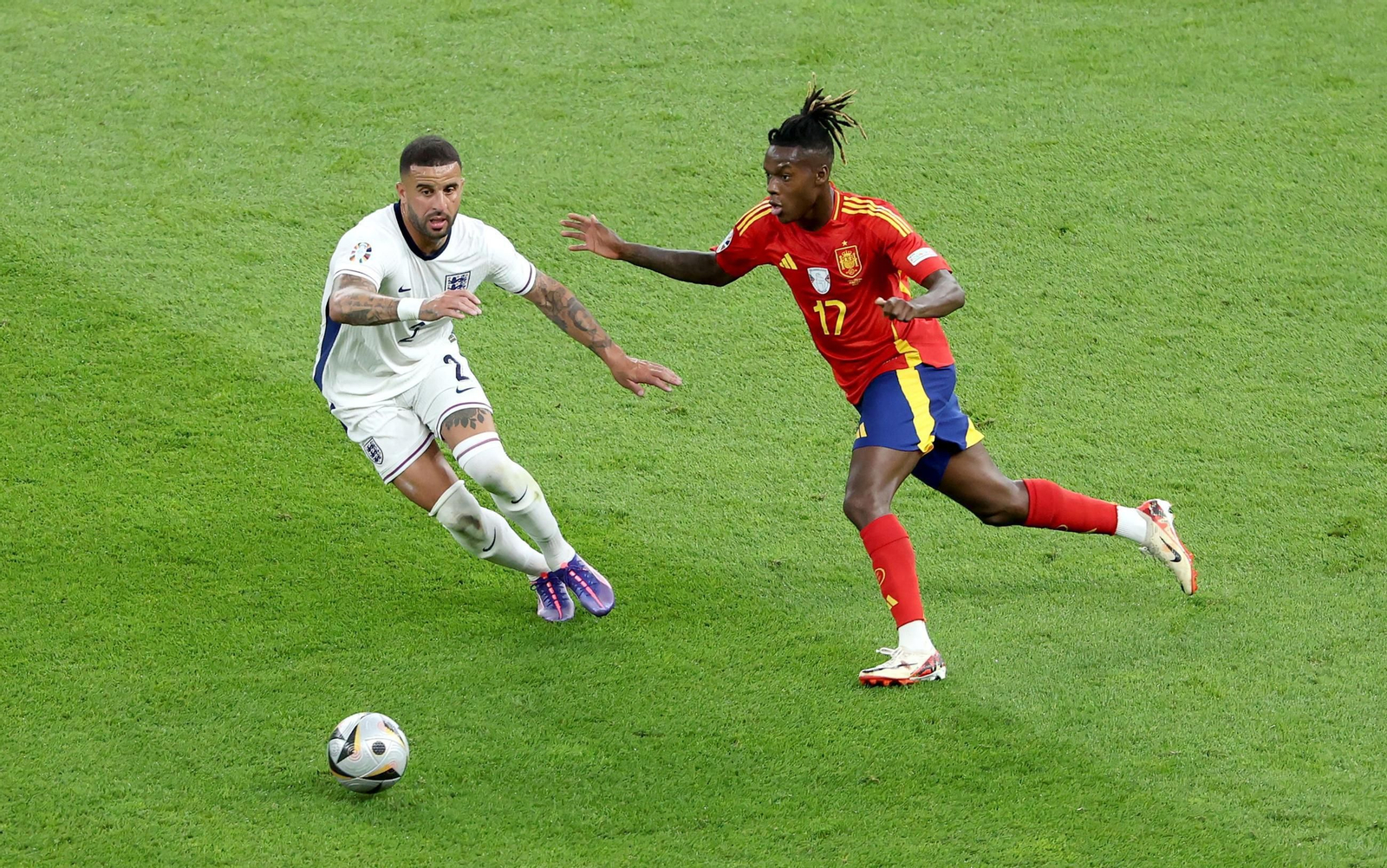 Las mejores fotos de la final España - Inglaterra