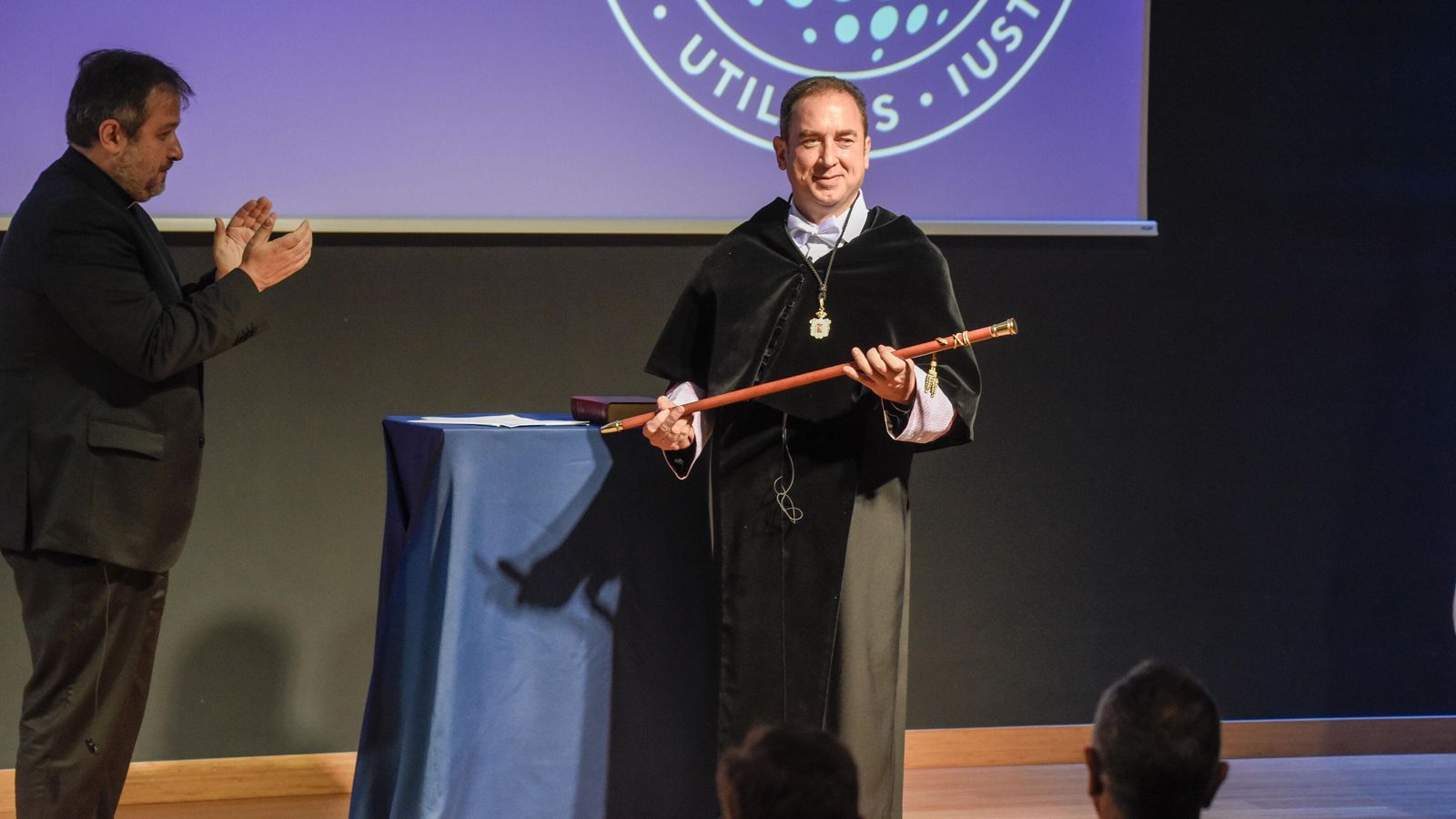 Toma de posesión del nuevo rector de la Universidad Loyola, Fabio Gómez-Estern Aguilar.