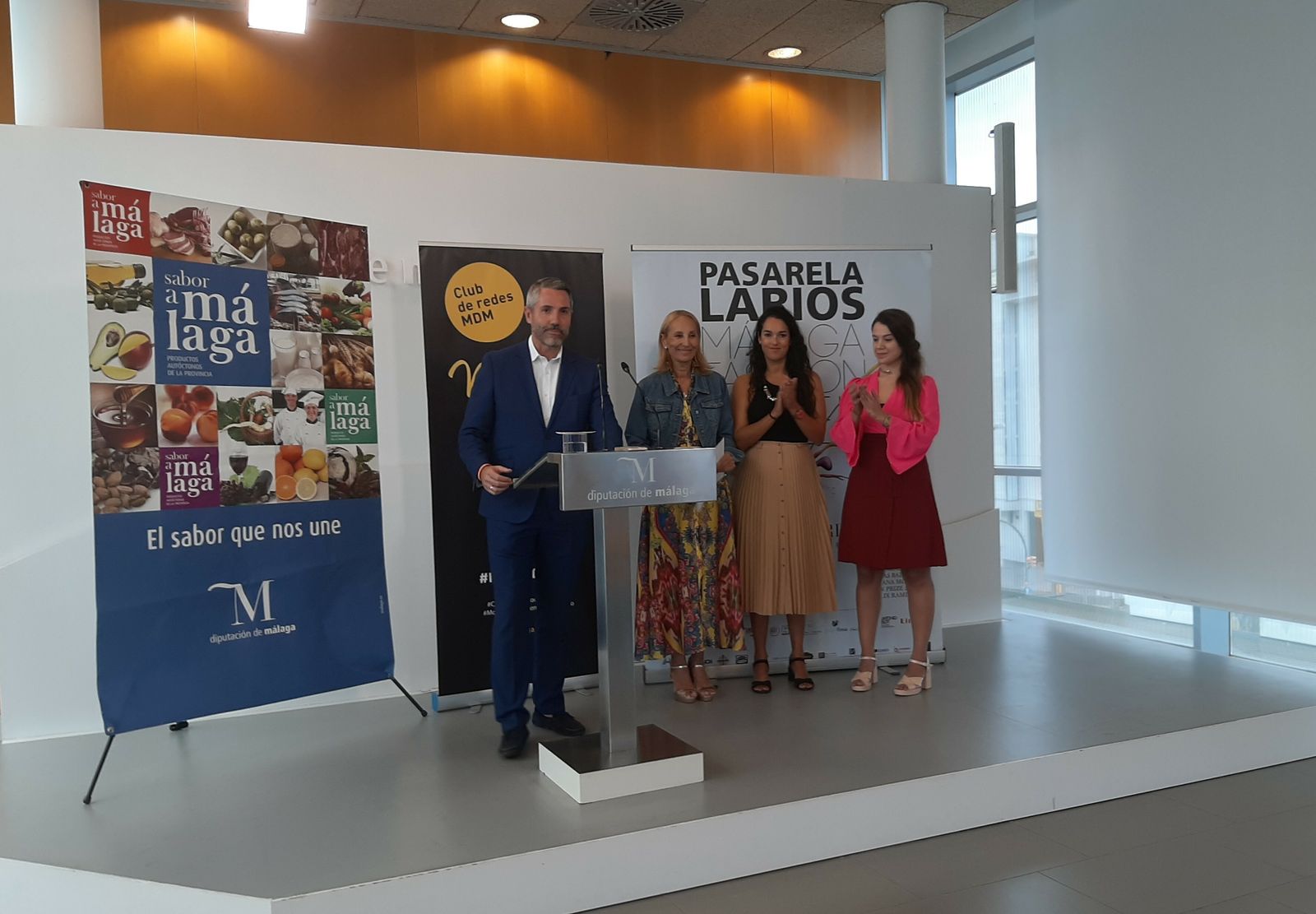 Presentación del desfile Sabor a Málaga.