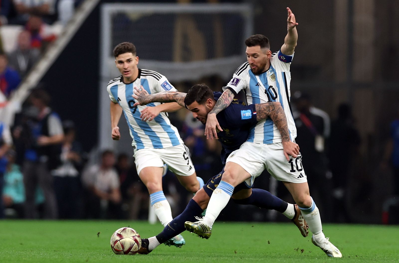 Final del Mundial de Qatar: Argentina-Francia, en imágenes