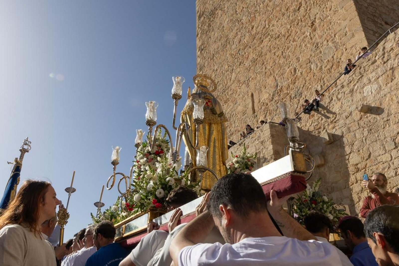 Romería en honor a Santa Catalina, en imágenes